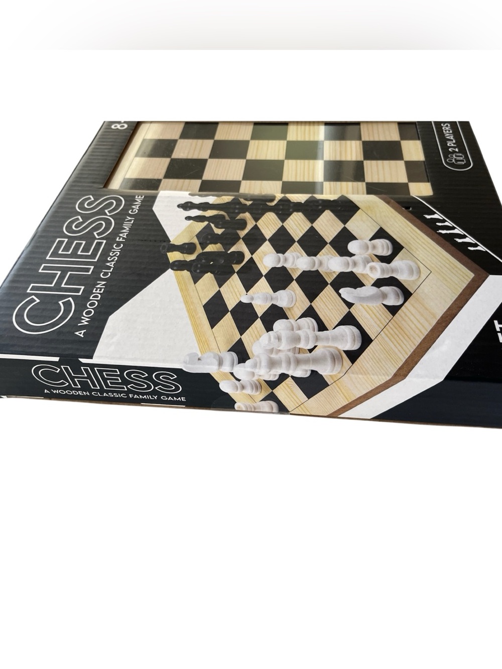 Games Hub Wooden Chess Set Classic Strategy Board Game 2 Player Ages 8+ - Picture 3 of 5